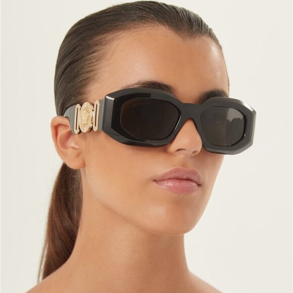 NEW VE4425U GB1/87 MEDUSA VERSACE SUNGLASSES MOD 4425U BLACK EYEWEAR VE 4425U main image 9